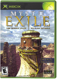 Myst 3 Exile Xbox US box art